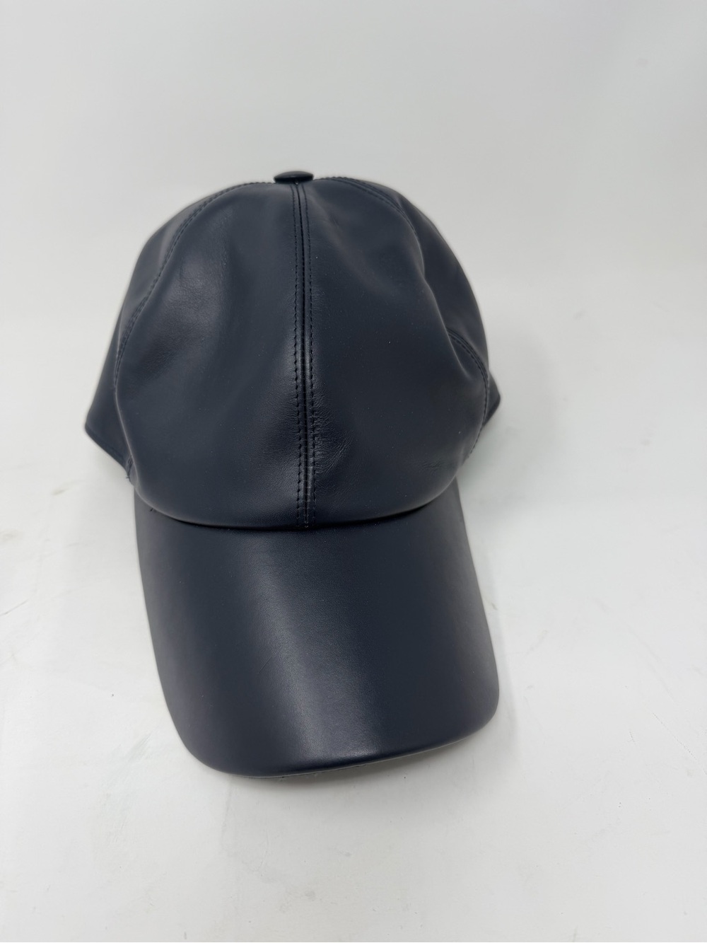 Made in Italy 100% leather cap by Buscemi
